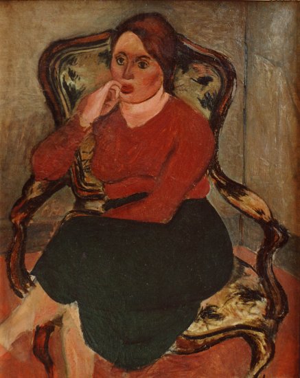 Henri Jannot - La Femme au fauteuil