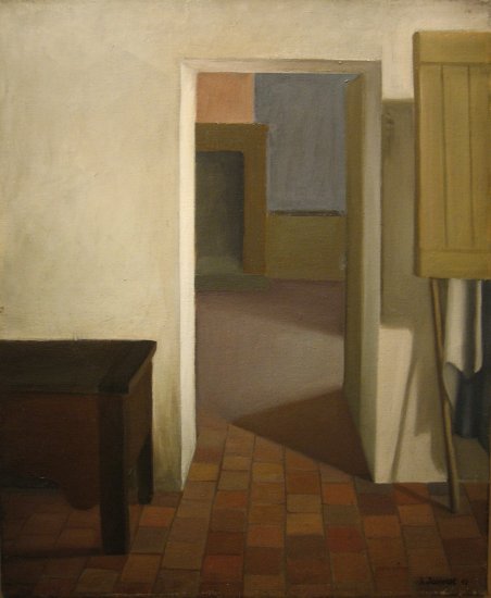 Henri Jannot - Intrieur en Anjou
