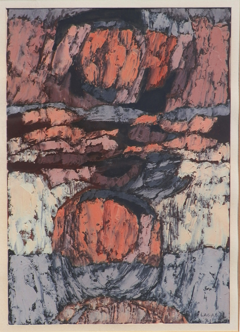 Pierre Csar Lagage - sans Titre 1971