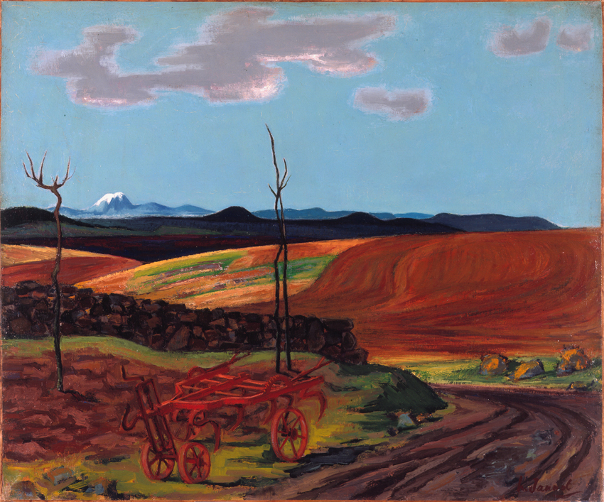 Henri Jannot - Le Puy de Dme vu de Sauvagnat