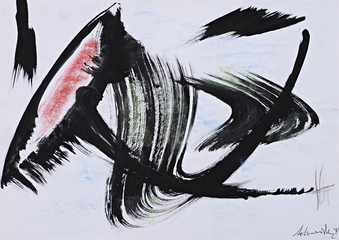 Grard Schneider - Sans titre, 1979