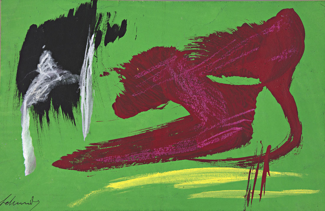 Grard Schneider - Sans titre 1972