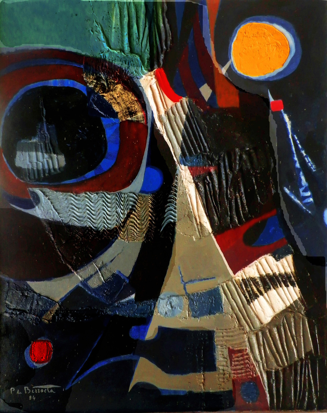 Pierre De BERROETA - Sans titre 1984