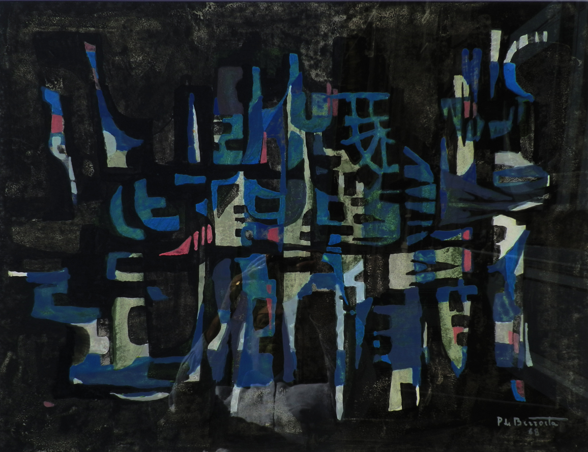 Pierre De BERROETA - Sans titre 1968