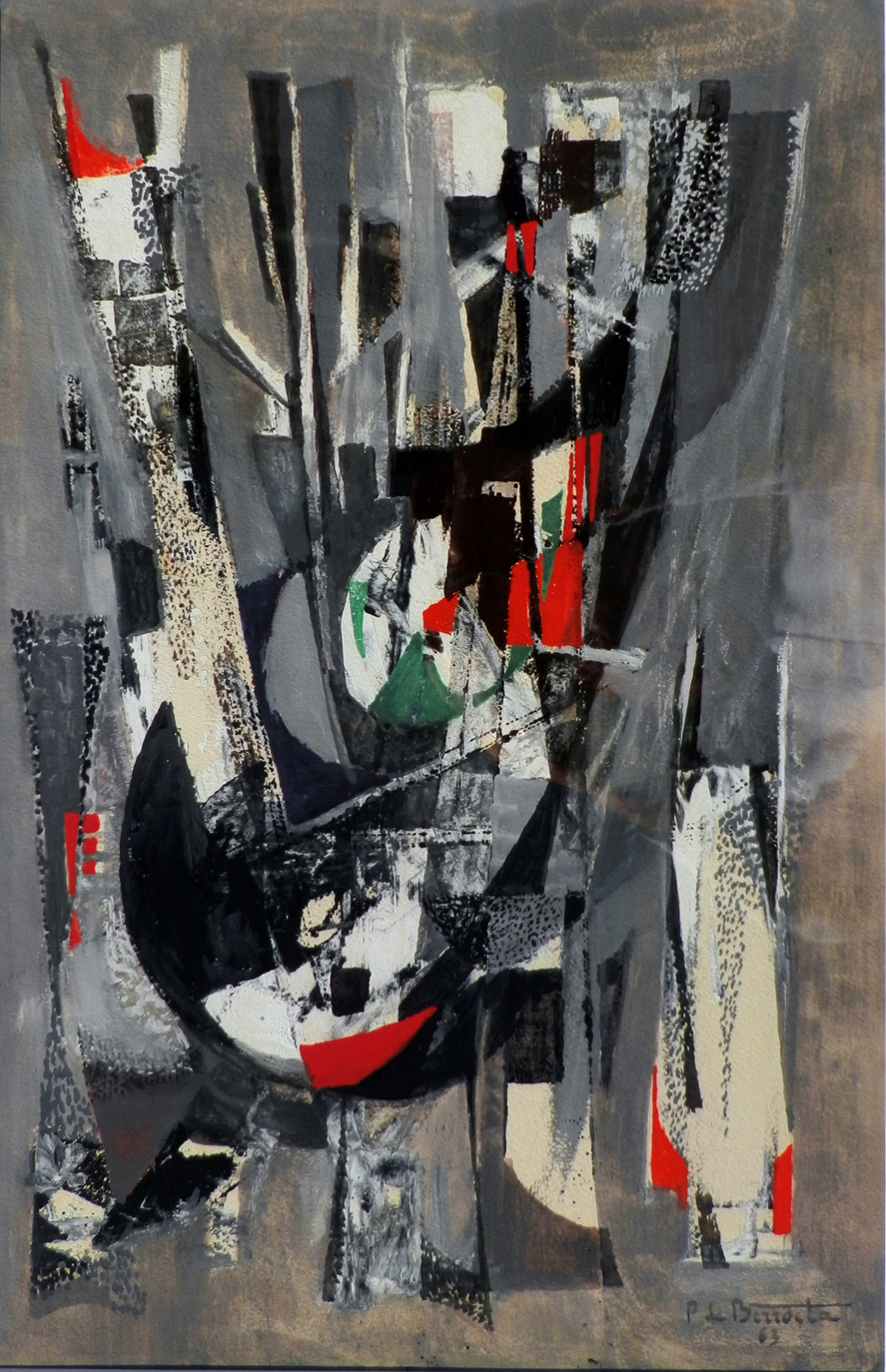Pierre De BERROETA - Sans titre 1963