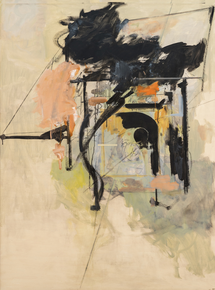 Albert  BITRAN - Gris, Beige, Jaune, 2001